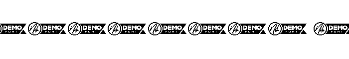 Gameking Demo Outline Font OTHER CHARS