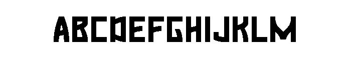 Gameking Demo Font UPPERCASE