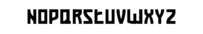 Gameking Demo Font LOWERCASE