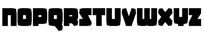 Gamer Spot Condensed Font LOWERCASE