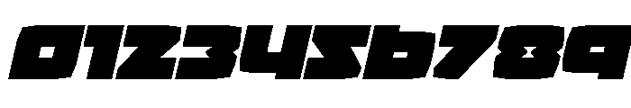Gamer Spot Expanded Italic Font OTHER CHARS