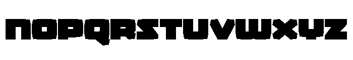 Gamer Spot Expanded Font LOWERCASE