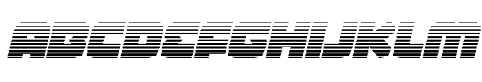Gamer Spot Gradient Italic Font UPPERCASE