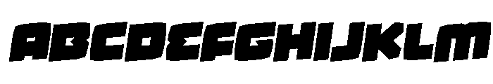 Gamer Spot Rotalic Font UPPERCASE