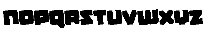 Gamer Spot Rotated Font LOWERCASE