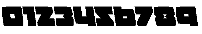 Gamer Spot Semi-Leftalic Font OTHER CHARS