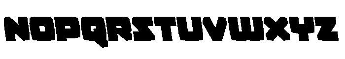Gamer Spot Semi-Leftalic Font UPPERCASE