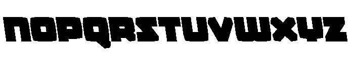 Gamer Spot Semi-Leftalic Font LOWERCASE