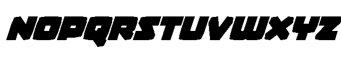 Gamer Spot Super-Italic Font UPPERCASE