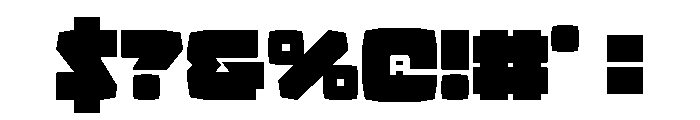 Gamer Spot Font OTHER CHARS