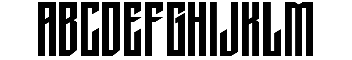 Gamerock Personal Use Font LOWERCASE