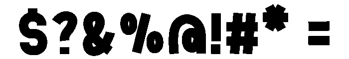 Gaming1 Font OTHER CHARS