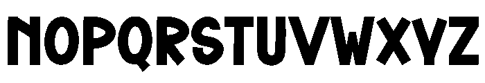 Gaming1 Font UPPERCASE
