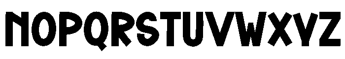 Gaming1 Font LOWERCASE