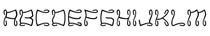 Gandhara Font UPPERCASE