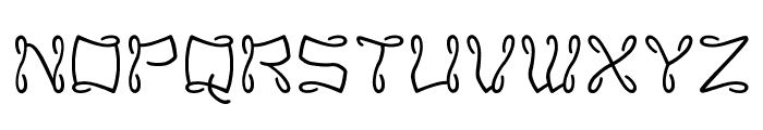 Gandhara Font UPPERCASE