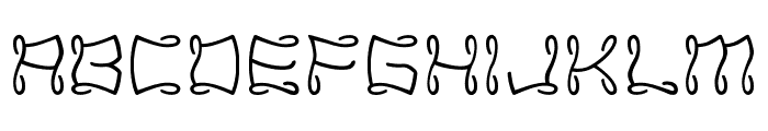 Gandhara Font LOWERCASE