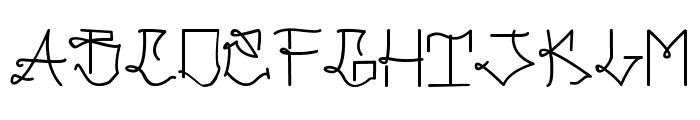 Gangland Style Font LOWERCASE