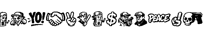 Gangsta Paradise FONT