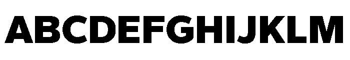 Gantari-Black Font UPPERCASE