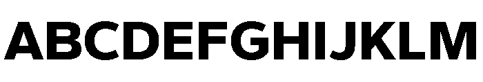 Gantari-ExtraBold Font UPPERCASE