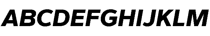Gantari-ExtraBoldItalic Font UPPERCASE