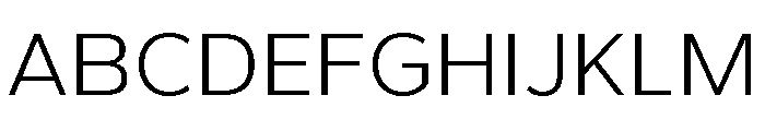 Gantari-Light Font UPPERCASE