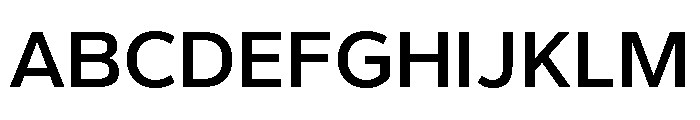 Gantari-SemiBold Font UPPERCASE