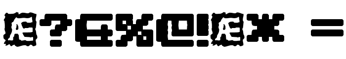 Gaposis Solid BRK Font OTHER CHARS