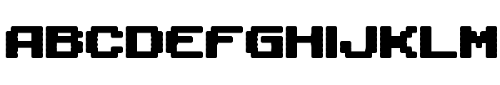 Gaposis Solid BRK Font UPPERCASE