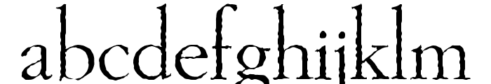 Gar-A-MondTall Antique Font LOWERCASE