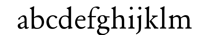 Garamond Regular Font LOWERCASE
