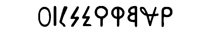 Garayfont3_0 Regular Font OTHER CHARS