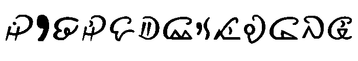 Garayfont3_0 Regular Font UPPERCASE