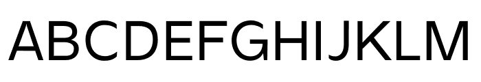 Garcia-Regular Font UPPERCASE