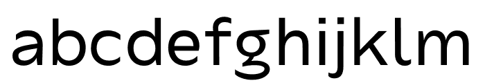 Garcia-Regular Font LOWERCASE