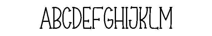 Garden House Serif Font