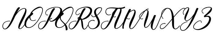 Garden Party PERSONAL USE Regular Font UPPERCASE