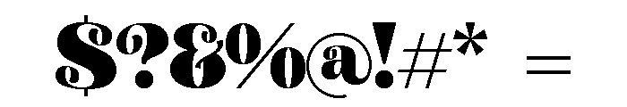 Garden Rosila Font OTHER CHARS