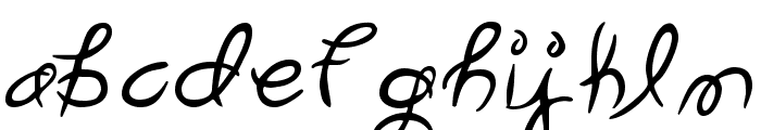 Garden Weasel Font LOWERCASE