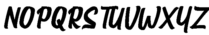 Garden marker Personal Use Font UPPERCASE