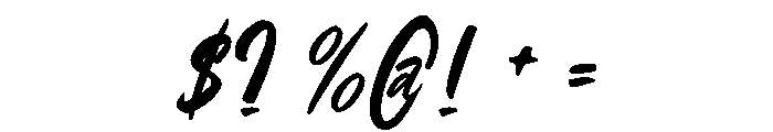 Garden of Fireflies Font OTHER CHARS