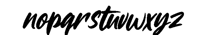 Garden of Fireflies Font LOWERCASE