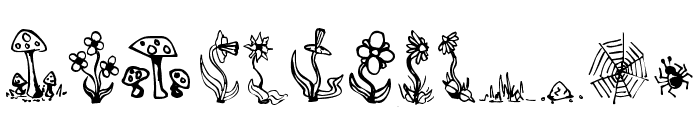 GardenDingbats Font UPPERCASE