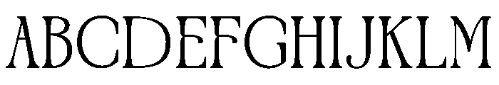 Garesin Regular Font UPPERCASE