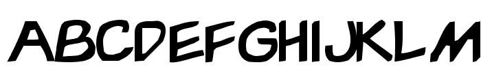 Garfield By ISIS Font UPPERCASE
