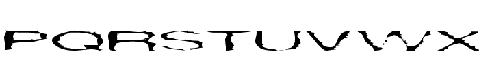 Gargantua Plain Font LOWERCASE