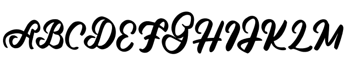 Gargilla FREE Font UPPERCASE