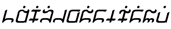 Gargish Italic Font LOWERCASE