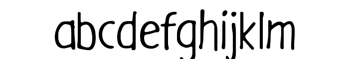 GargleCdRg-Regular Font LOWERCASE